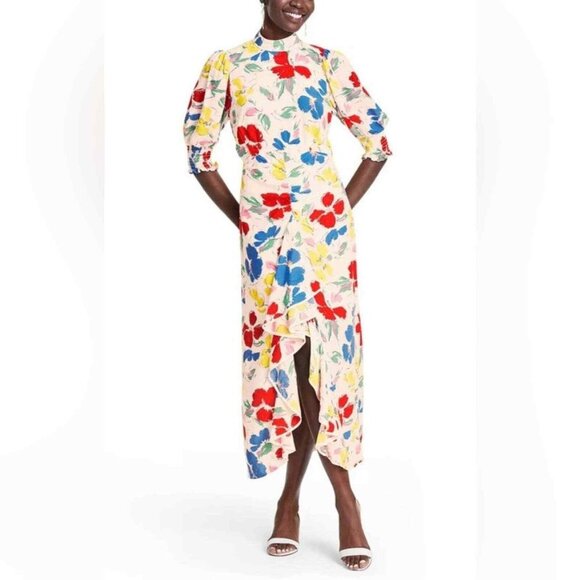 RIXO Dresses & Skirts - RIXO for Target Floral Cascade Ruffle Dress Size 6